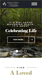 Mobile Screenshot of freemanharrisfunerals.com